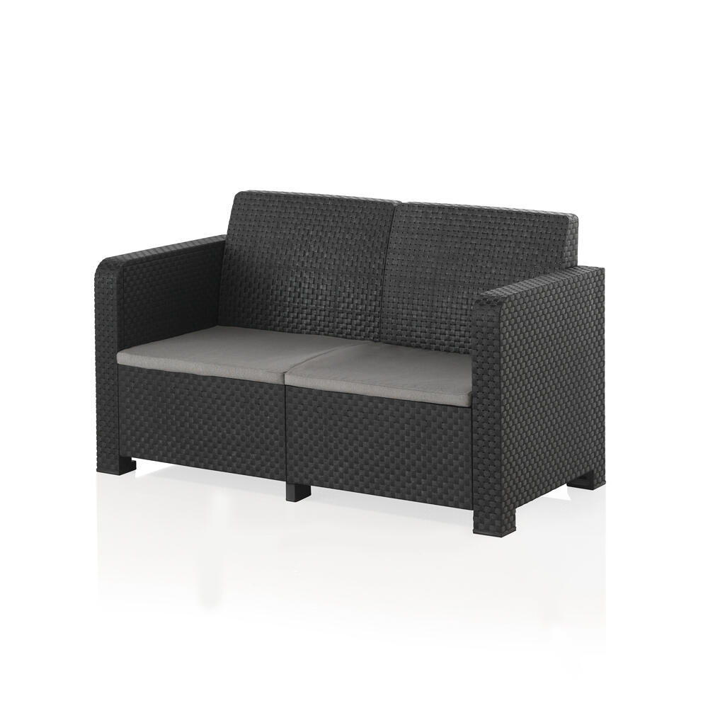 Salon de jardin Novo gris NATERIAL, 4 personnes - 4