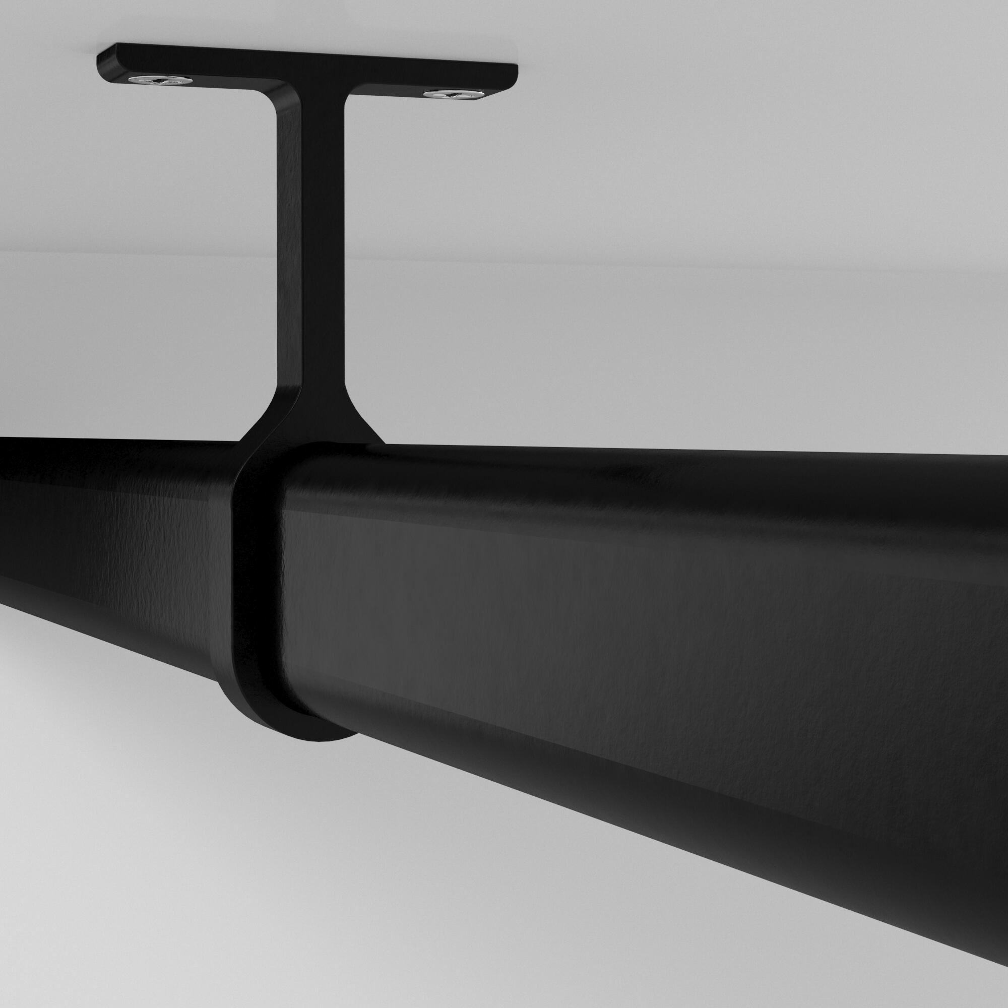 Support de barre de penderie Ovale - 2