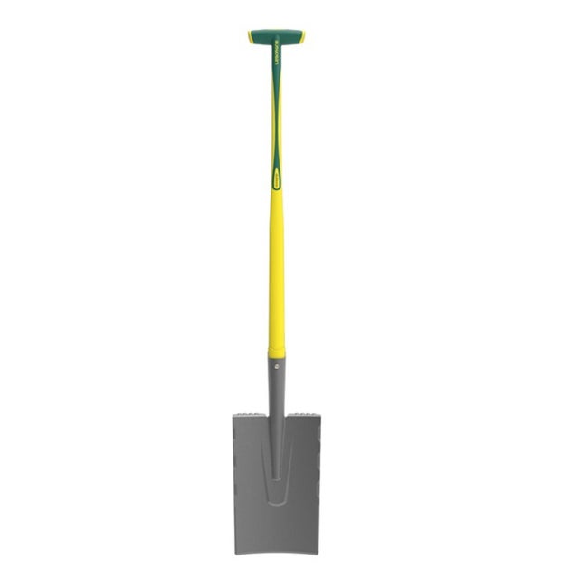 Louchet à bêcher acier trempé LEBORGNE Senlis, manche composite L.94 cm