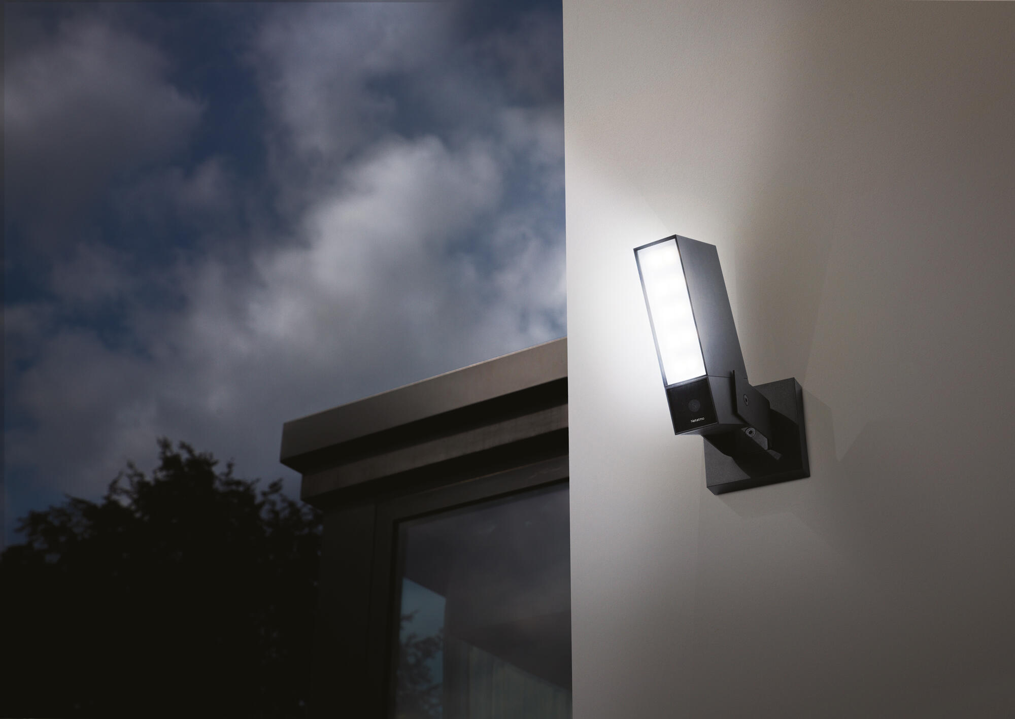 Caméra de surveillance projecteur ORIGINAL, 2K HDR Wi-Fi sur secteur, NETATMO - 3