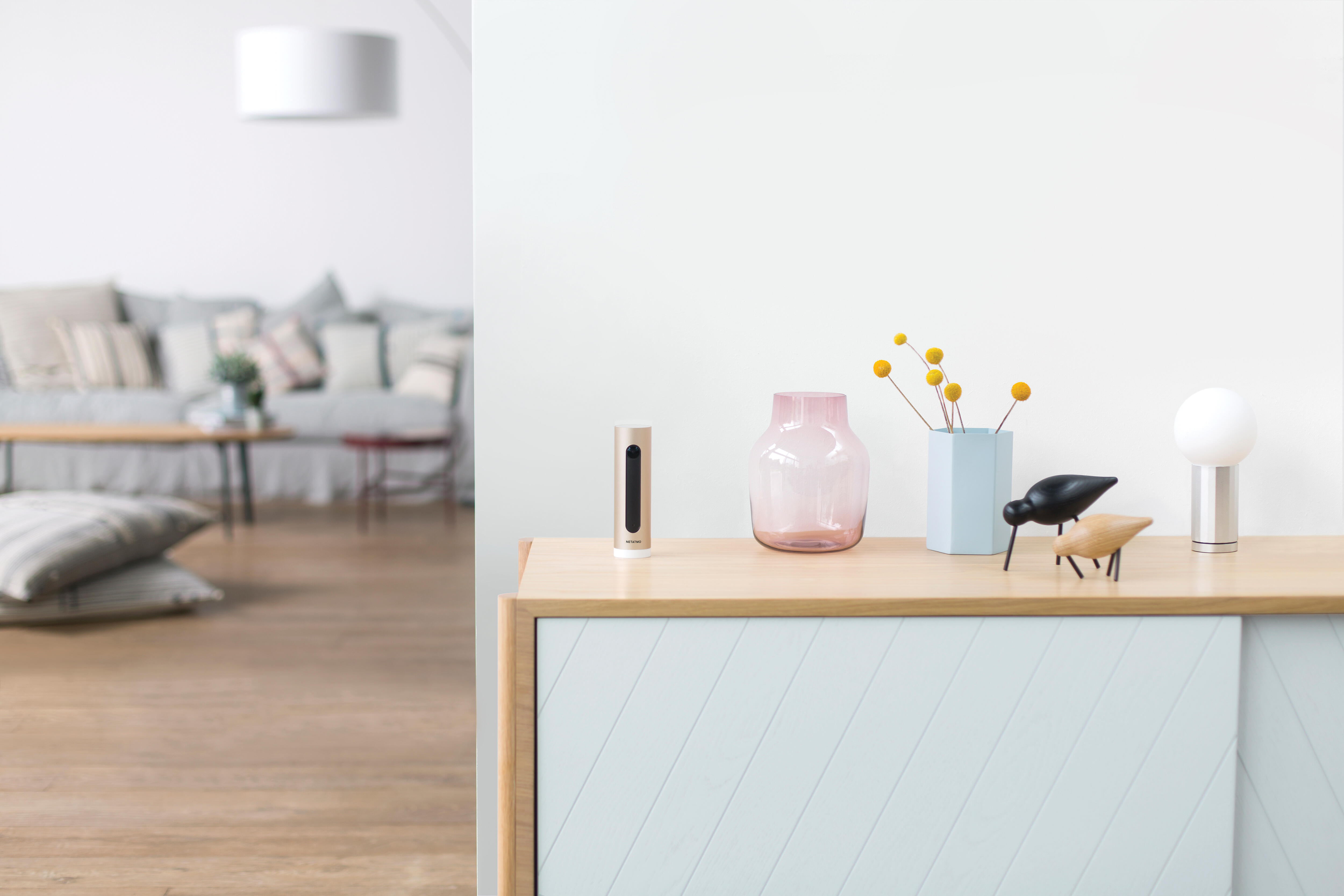 Caméra de surveillance intérieure filaire, doré, NETATMO - 5