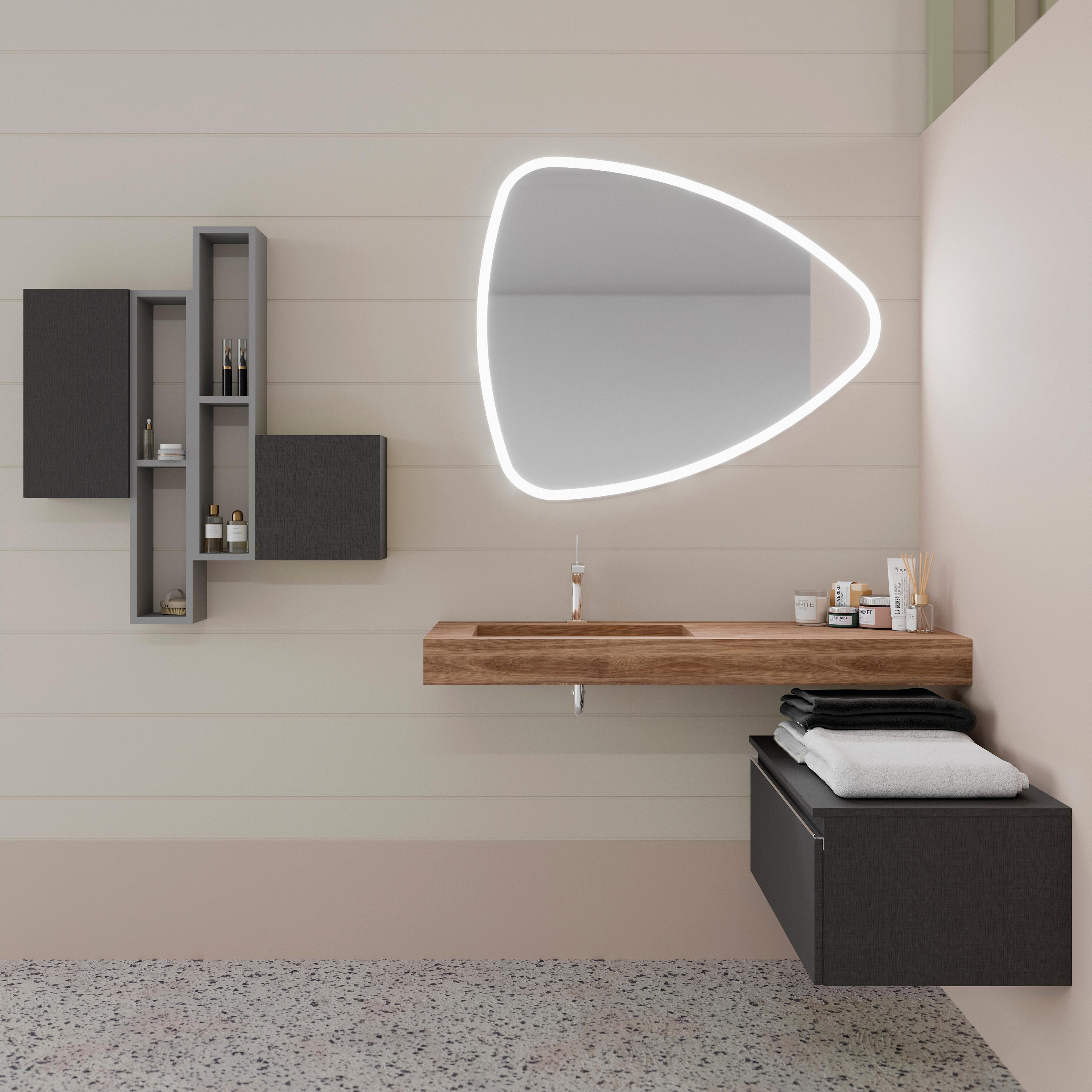Mobile Portaoggetti Sottolavabo Con Cassetto Estraibile | Salvaspazio Per Cucina, Bagno, Garage | Facile Montaggio Senza Attrezzi
