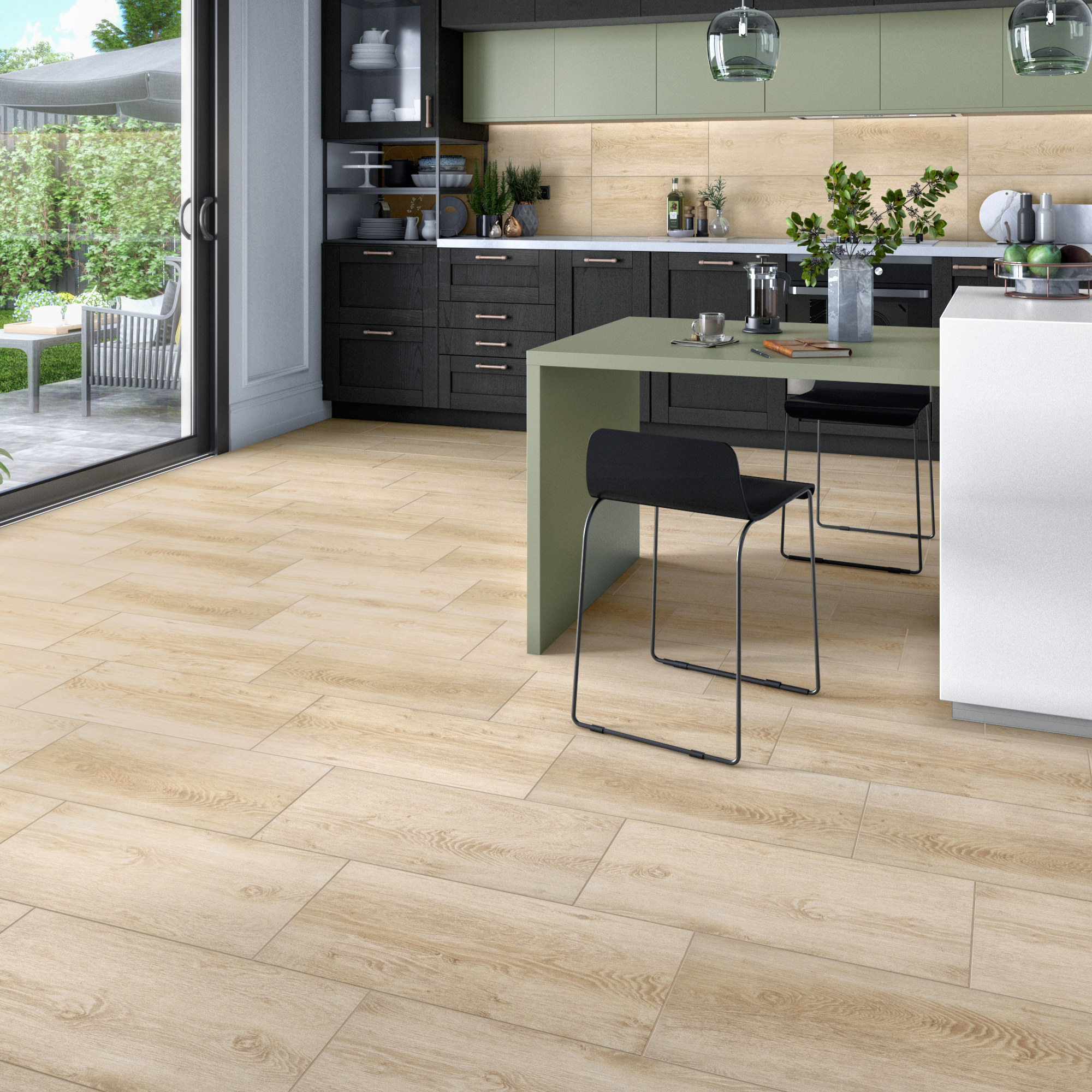 Gres szkliwiony Cabane Beige 29.8x59.8 Artens - 4