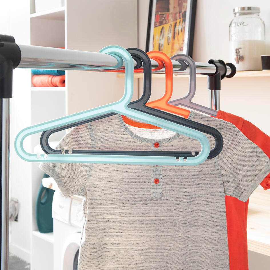 Pack 4 perchas Infantiles SPACEO 34x20 cm (anchoxalto) - 11