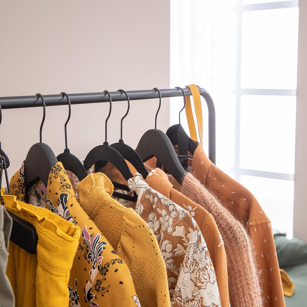 Pack 4 cabides madeira preto SPACEO - 17