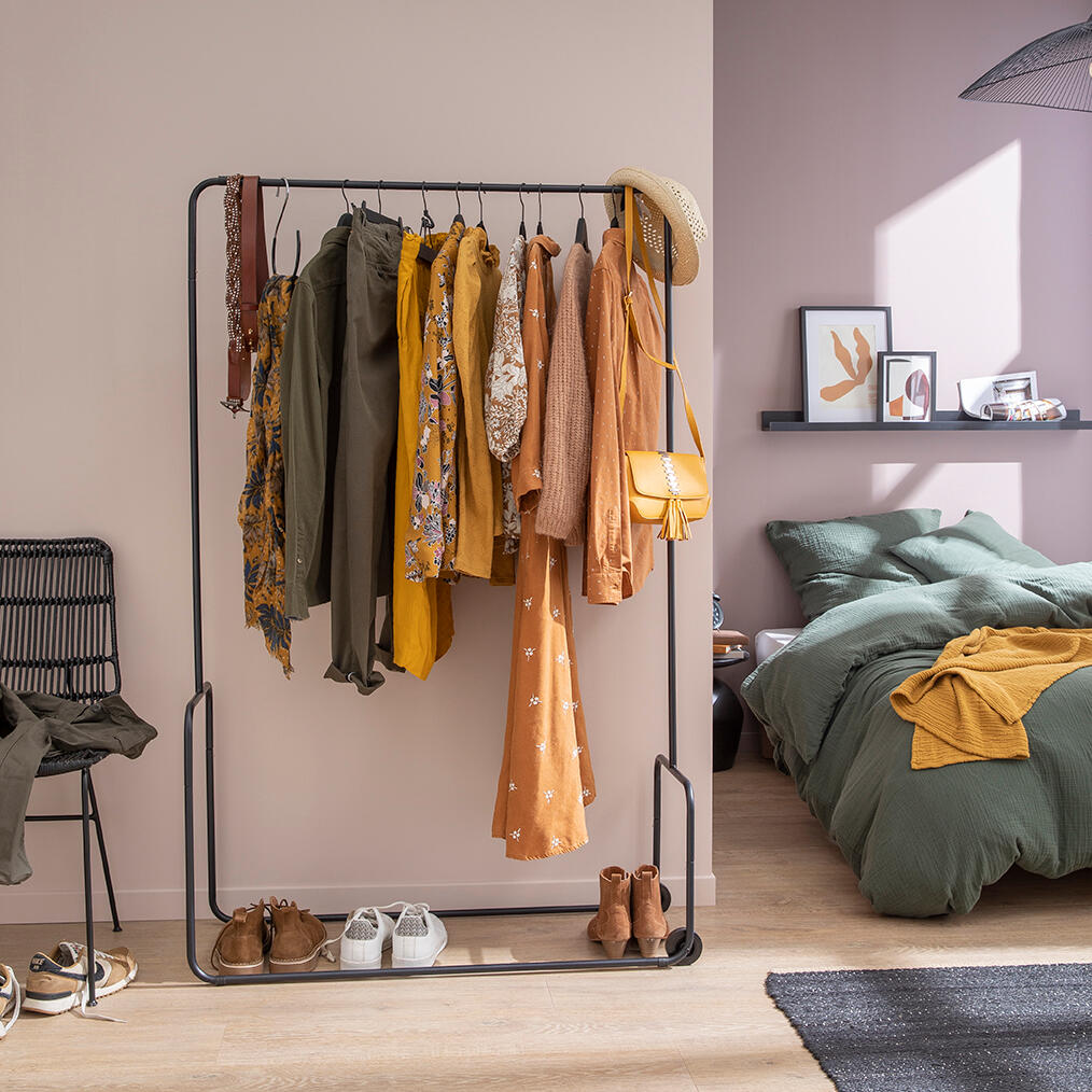 Pack 4 cabides madeira preto SPACEO - 12