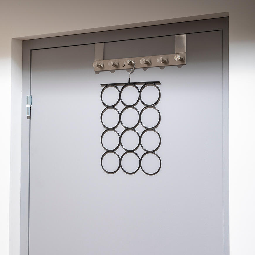 Cabide para 12 lenços SPACEO CABIDE 12 LENÇOS METAL - 13