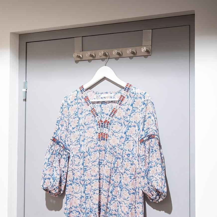 Pack 4 cabides madeira branco SPACEO - 17