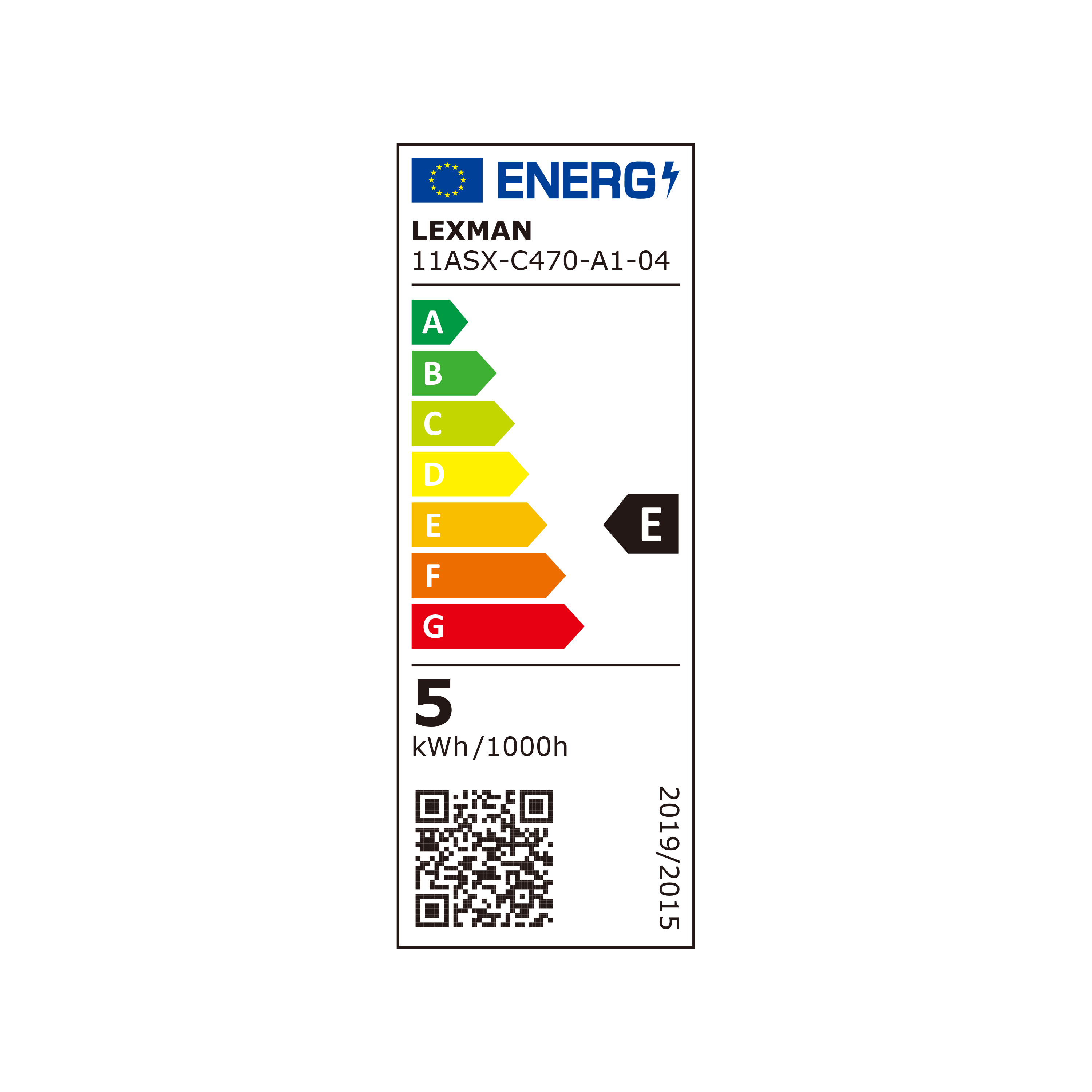 Ampoule led plastique, flamme, E14, 470Lm = 40W, blanc neutre, LEXMAN - 6