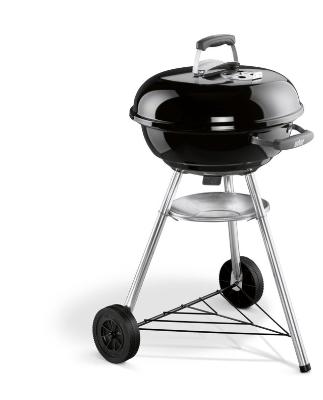 Barbecue charbon de bois WEBER Compact kettle 47 noir