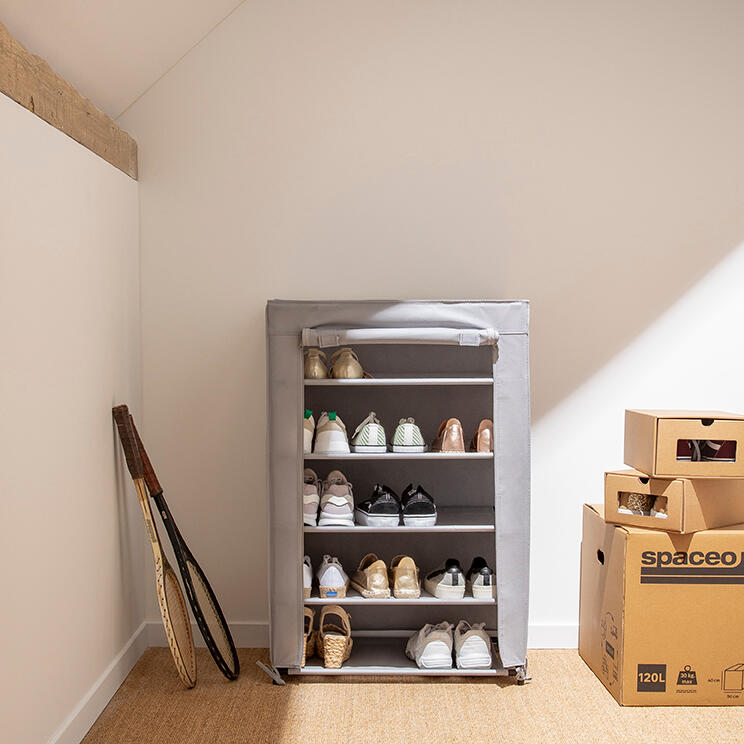 Conjunto 2 caixas de sapatos cartão 12x21x30 cm Spaceo - 17