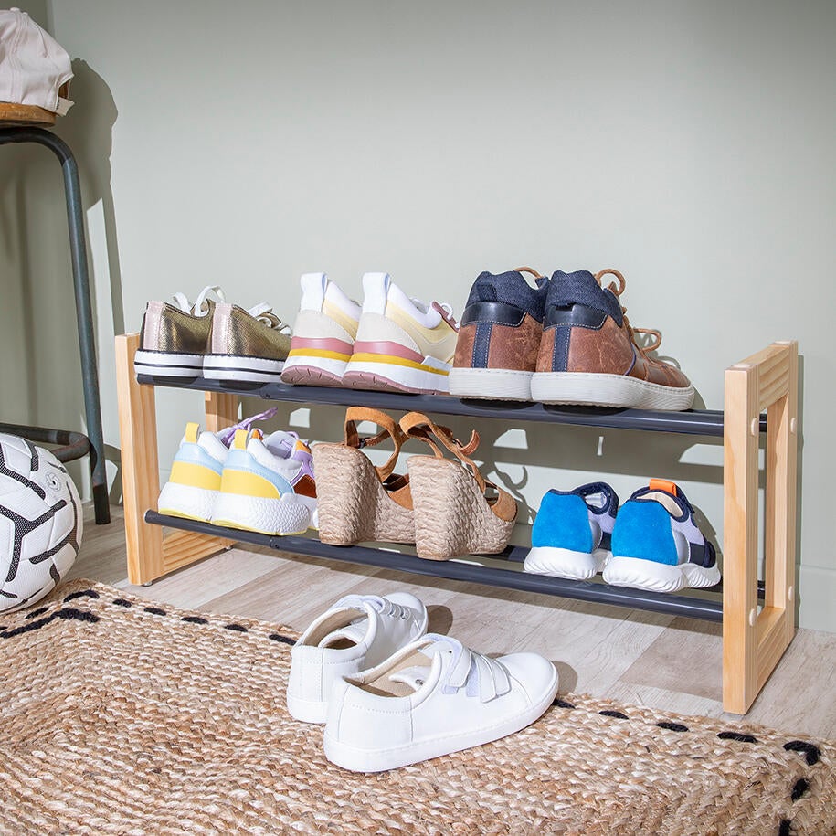 Range-chaussures extensible Flacky 8 paires maximum H.32 x l.55 cm - 7