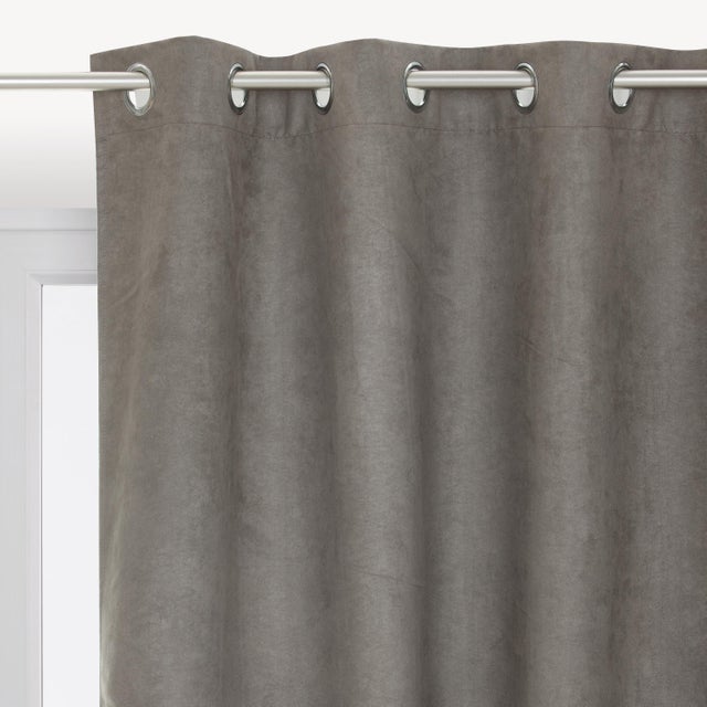 Tenda INSPIRE New Manchester marrone, occhiello 140x280 cm