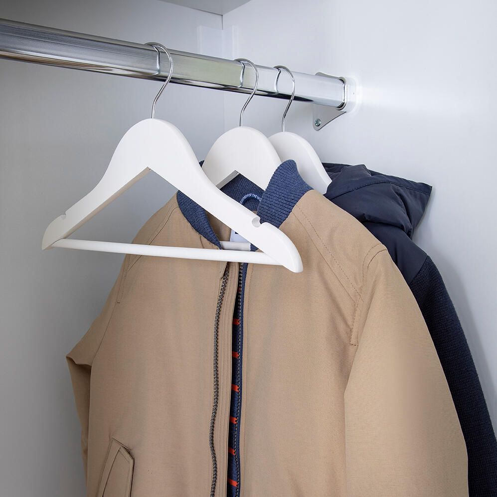 Pack 4 cabides criança branco SPACEO - 15