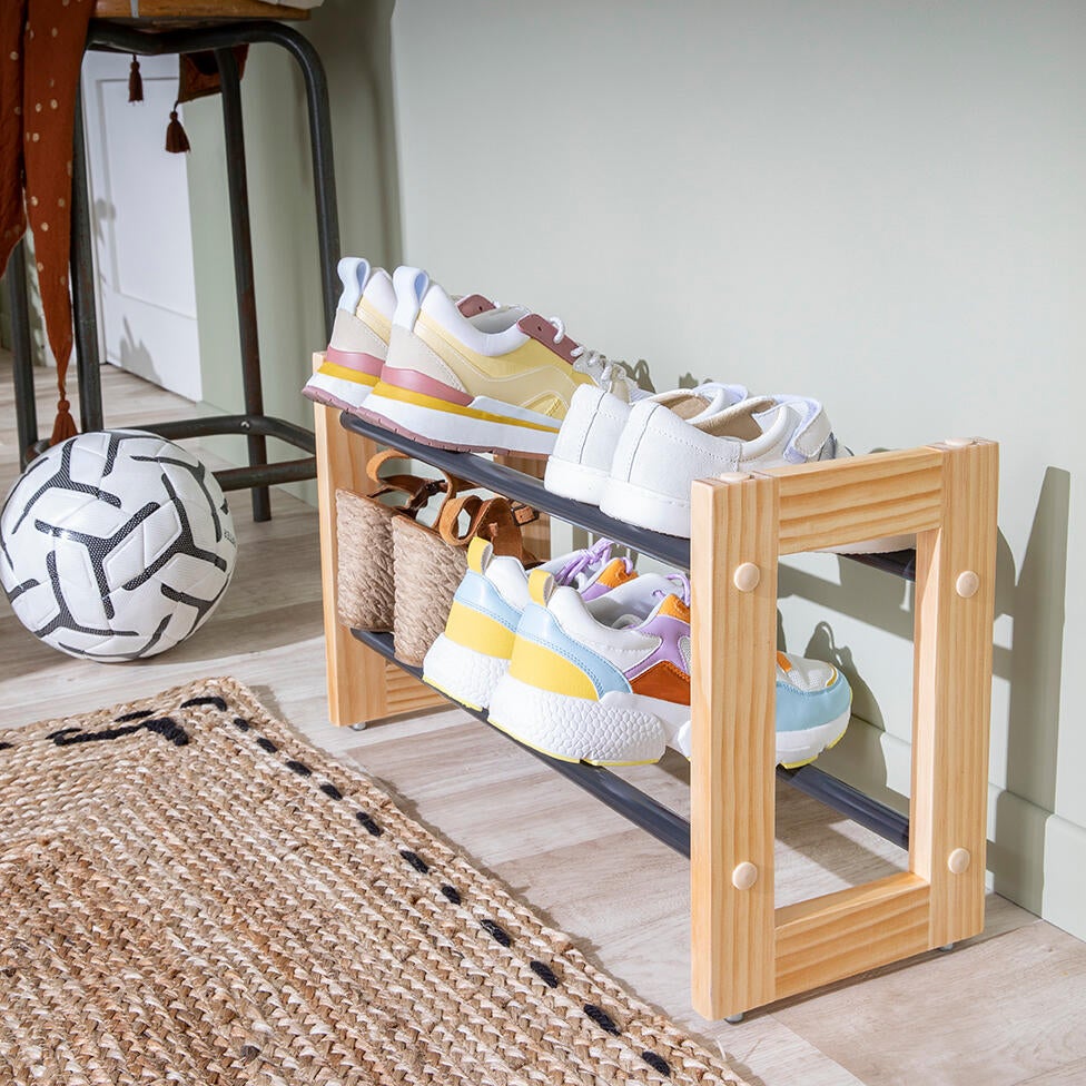 Range-chaussures extensible Flacky 8 paires maximum H.32 x l.55 cm - 9