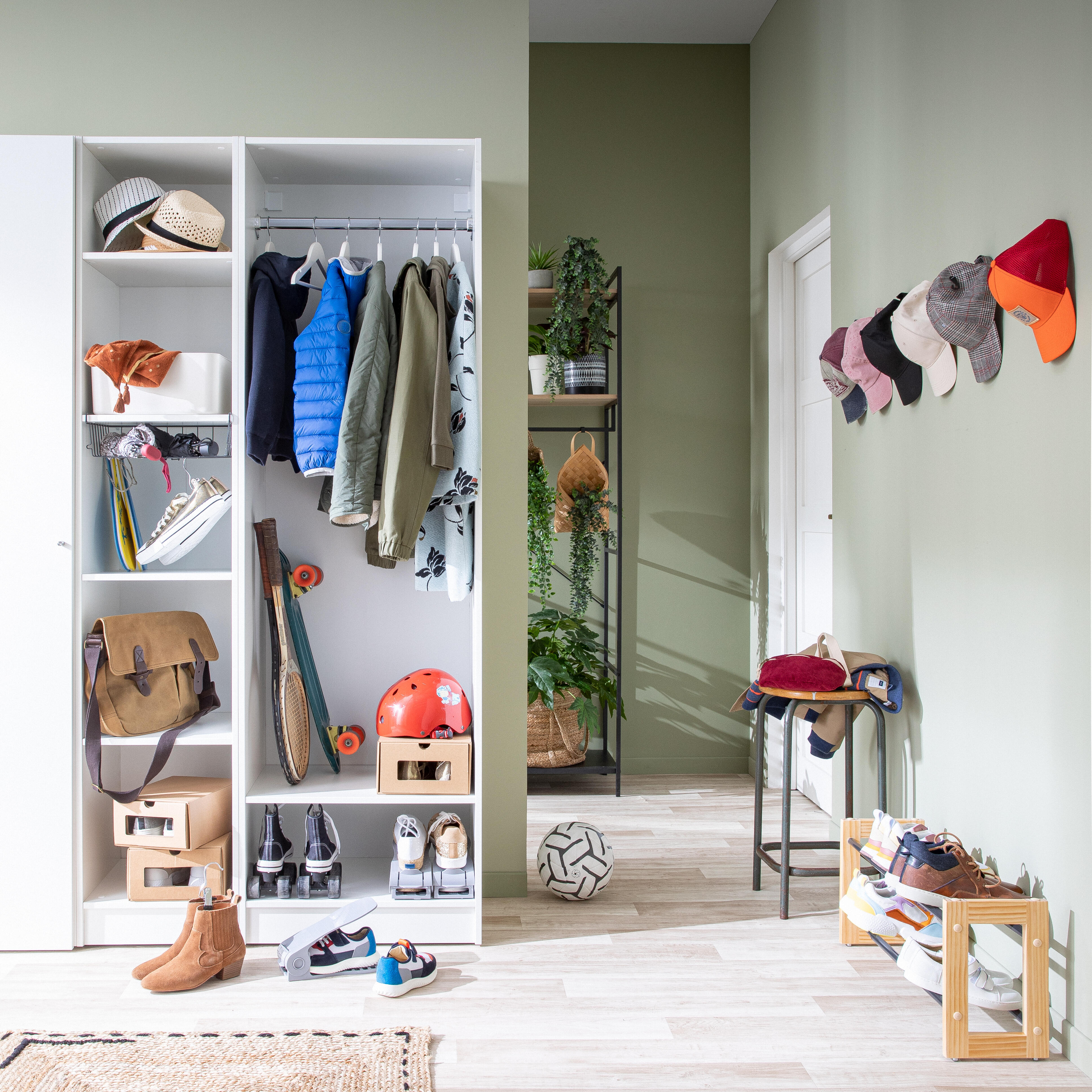 Pack 4 cabides criança branco SPACEO - 2