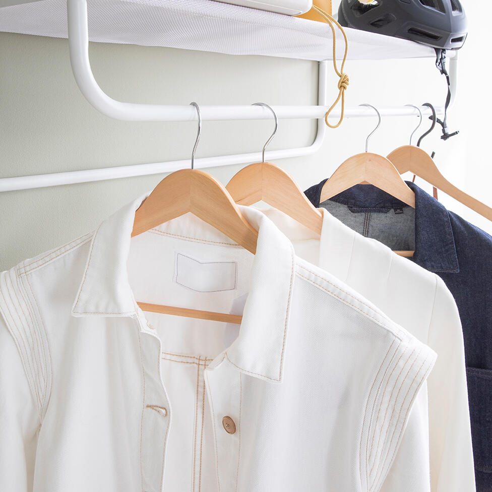 Pack 4 cabides madeira Spaceo - 34