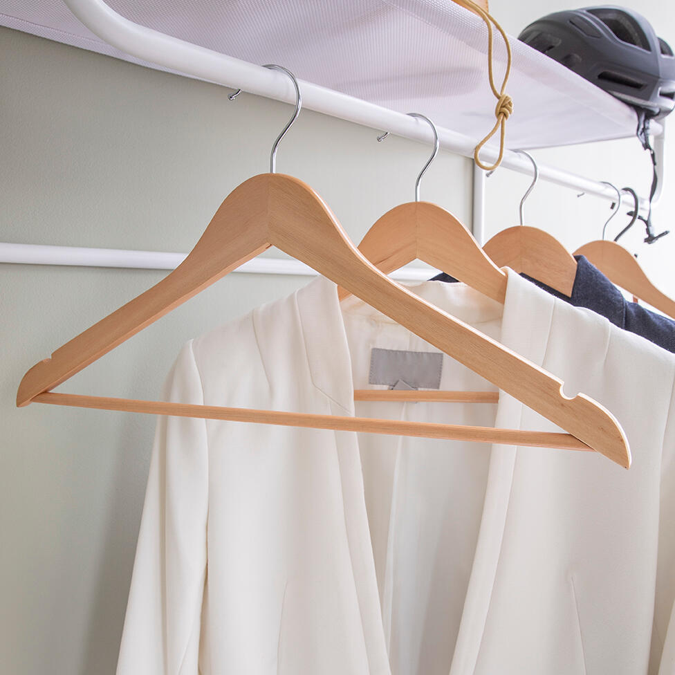 Pack 20 cabides madeira SPACEO - 30