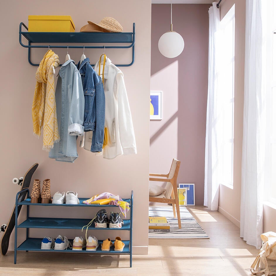 Set di 4 grucce antiscivolo L 44.5 x H 23 cm bianco - 8