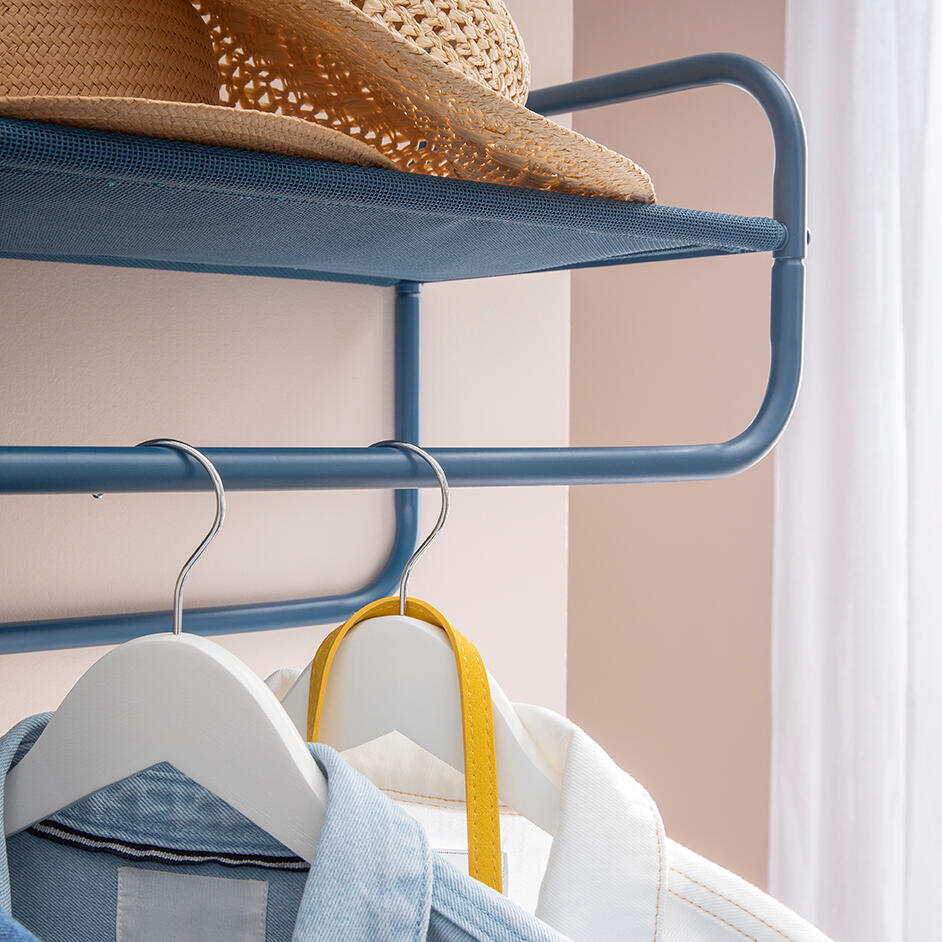 Pack 4 cabides madeira branco SPACEO - 31