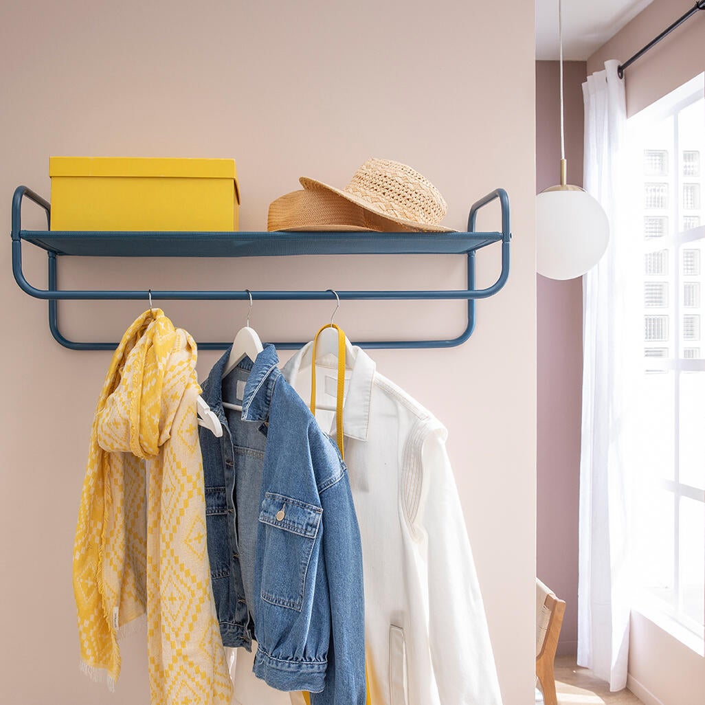 Set di 4 grucce antiscivolo L 44.5 x H 23 cm bianco - 6