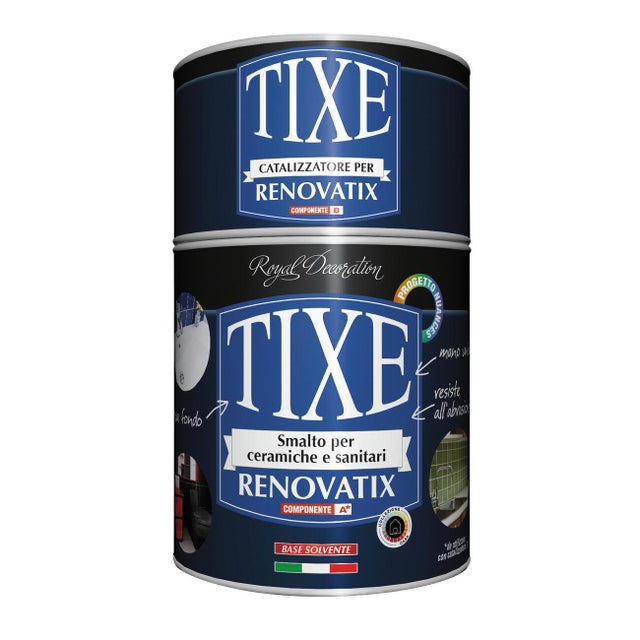 Smalto da interno per bagno e vasca, TIXE Renovatix rosa shocking 3 lucido, 0.75 L