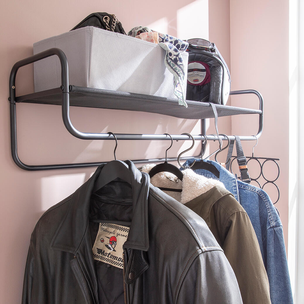 Pack 4 cabides madeira preto SPACEO - 19