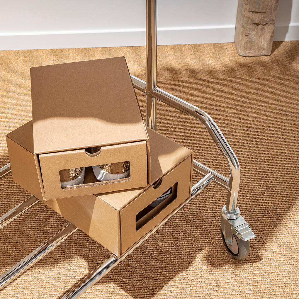 Conjunto 2 caixas de sapatos cartão 12x21x30 cm Spaceo - 26