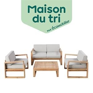 Recyclabilité salon de jardin solaris naterial