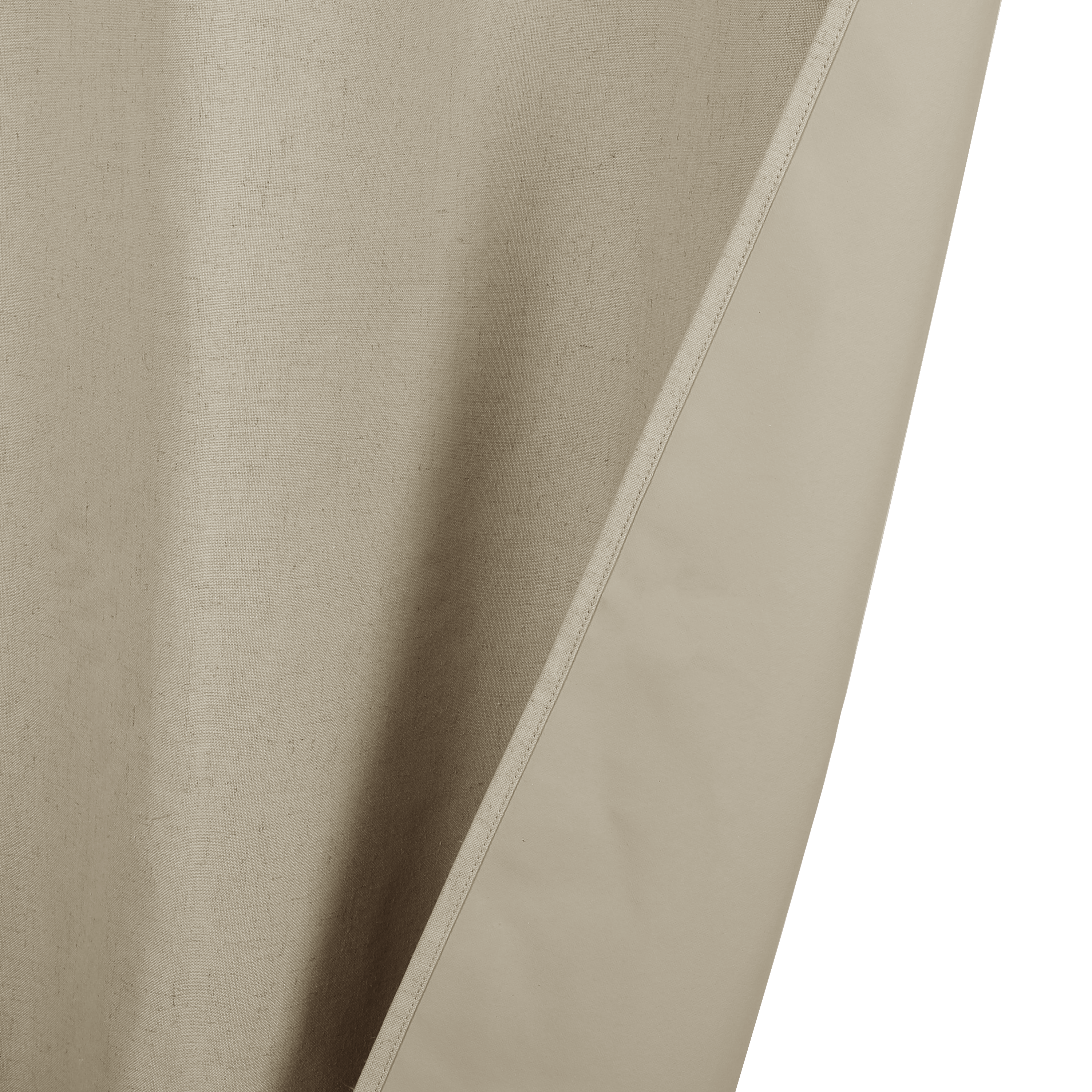 Cortinado ilhós blackout Aleyna 140x280cm bege Inspire - 5