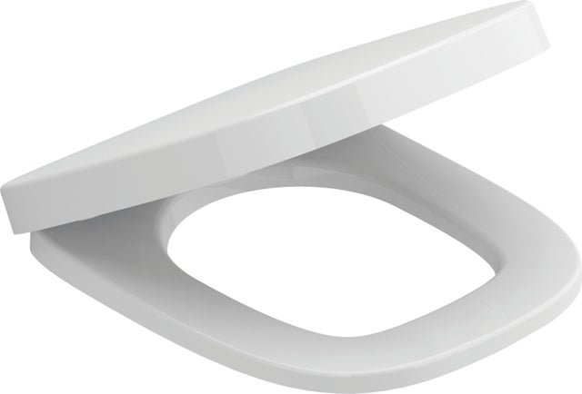 Copriwater Beyou sedile rettangolare originale per serie sanitari SANITANA in duroplast bianco