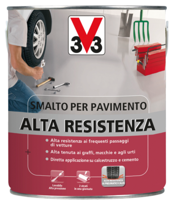 Smalto per pavimenti V33 lucido 2.5 L