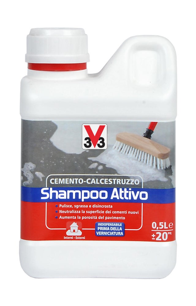 Pulitore V33 shampoo pavimento per piastrelle