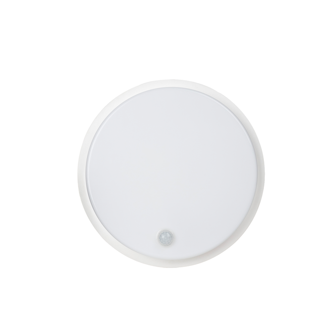Plafon Ezy biały z czujnikiem 25 cm IP65 LED Inspire