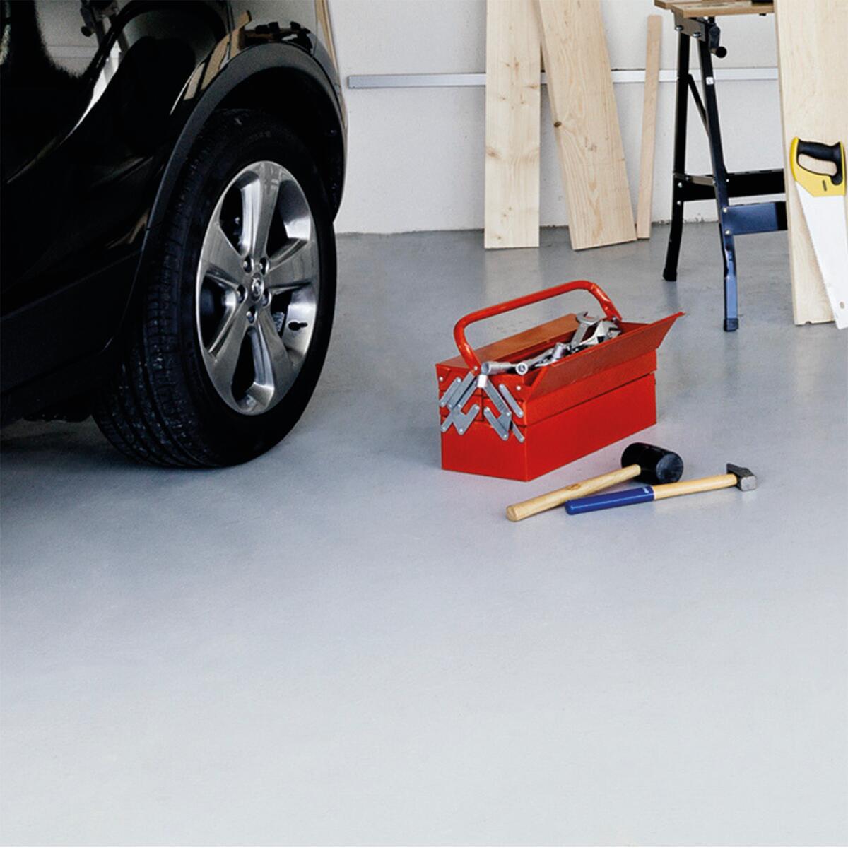 Smalto per pavimenti interni con solvente V33 grigio scuro lucido 0.5 L - 3