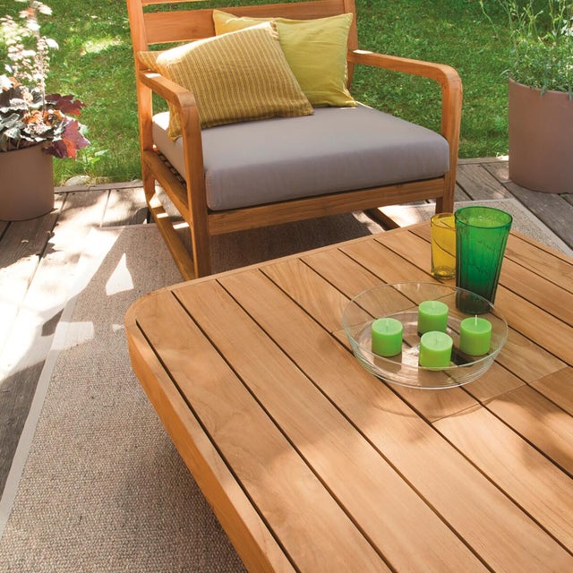 Olio per legno da esterno a base acqua V33 Easy Cream teak opaco 0.5 lt