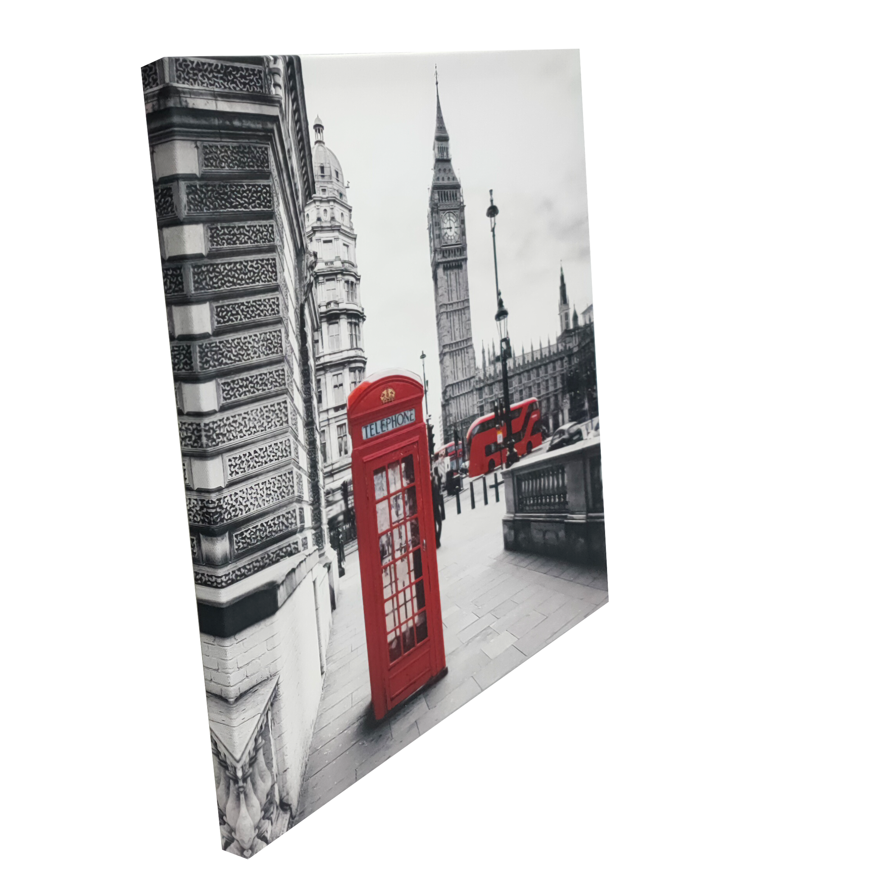 Quadro sem moldura Caixa de telefone 40x40cm Inspire - 2