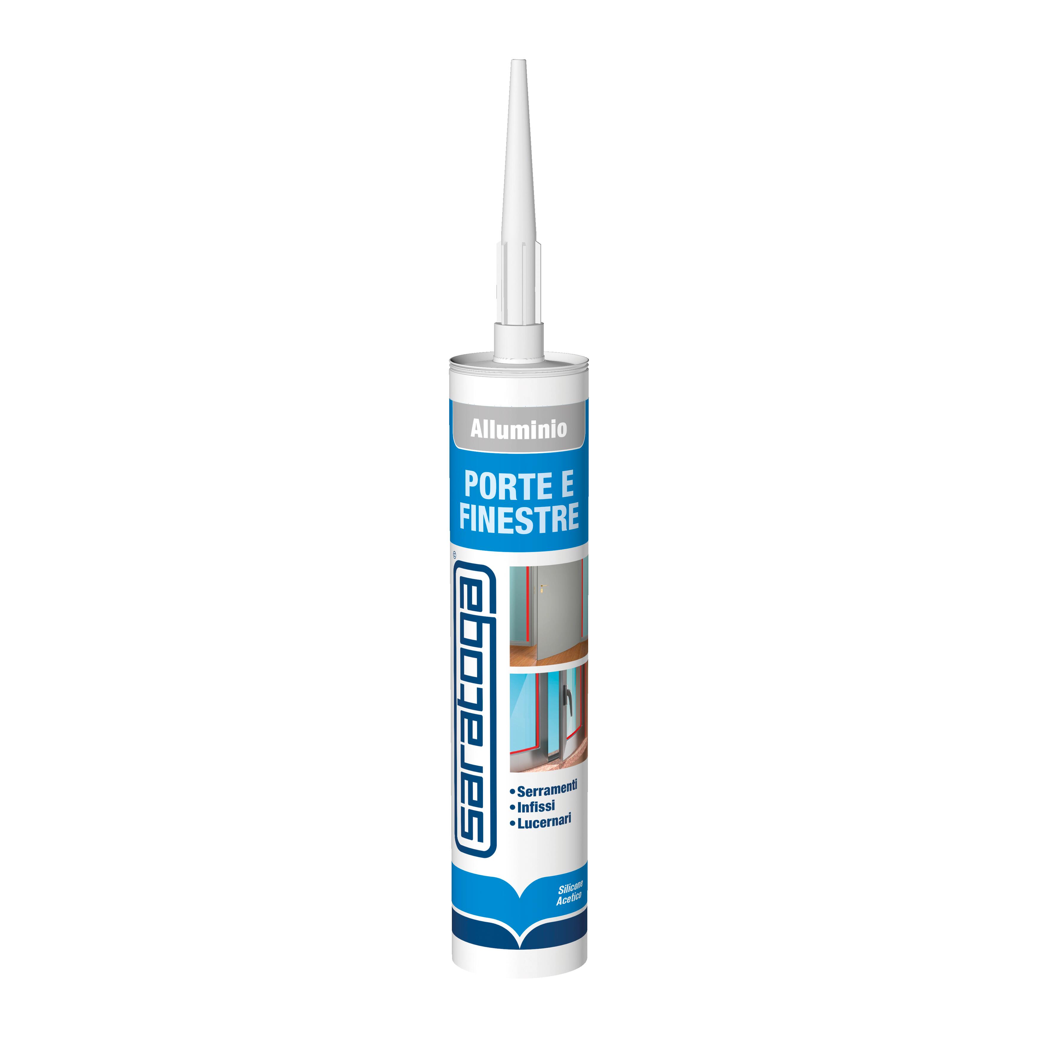 Silicone sigillante SARATOGA Ultra rapido bianco 300 ml | Leroy Merlin