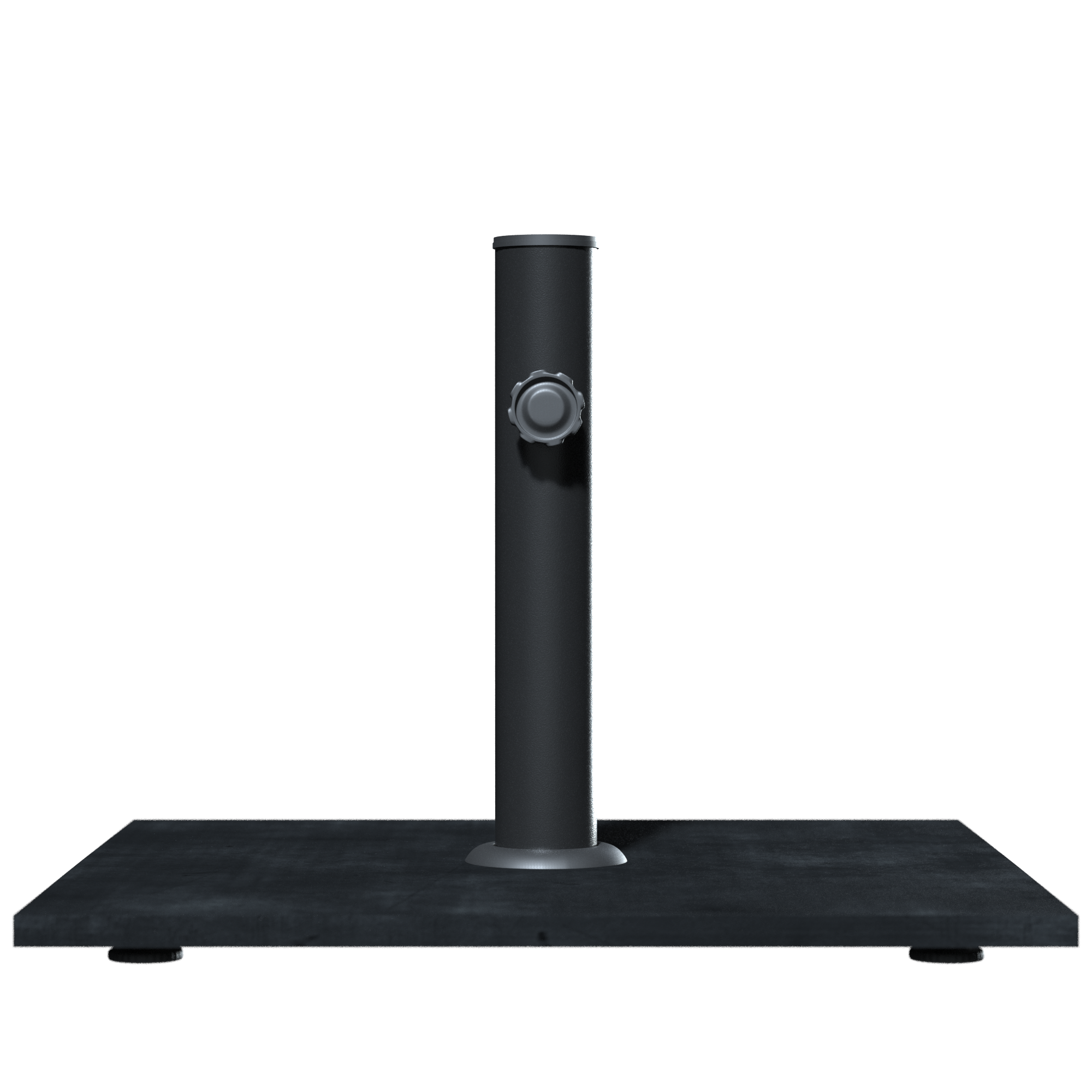 Pied de parasol carré 25 kg NATERIAL Flax - 4