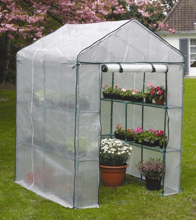 Serre de balcon NORTENE l.143 x P143 x H.195 cm