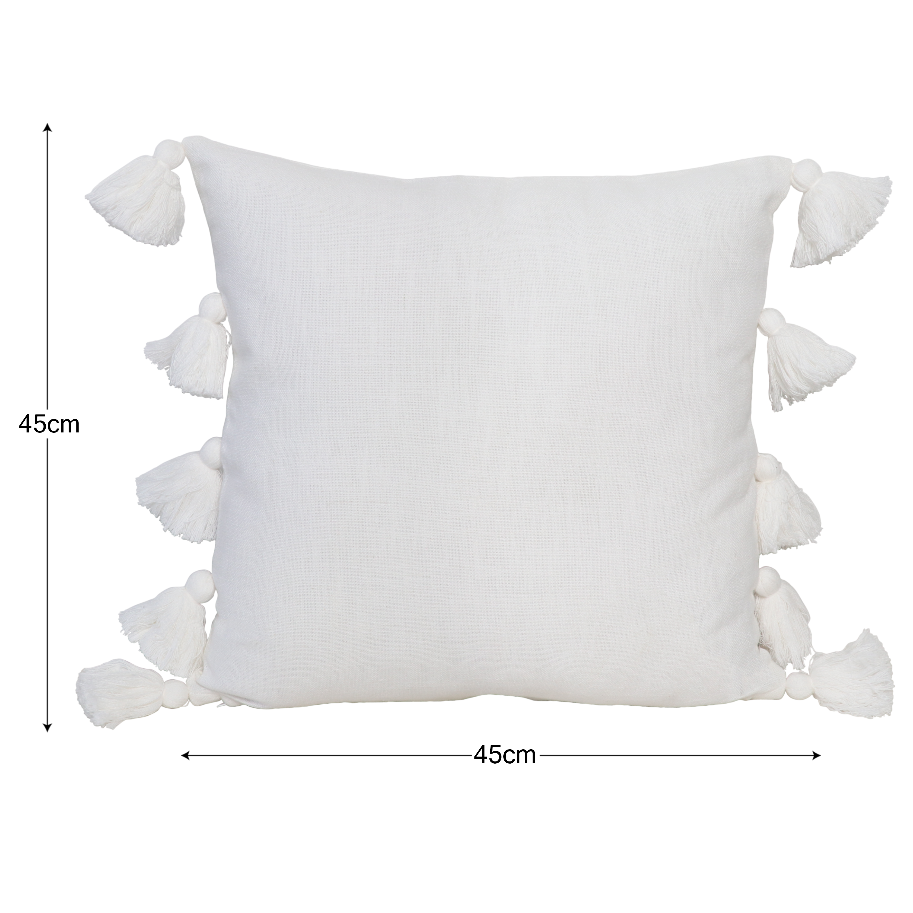 Poduszka Cecilia biała 45 x 45 cm Inspire - 2