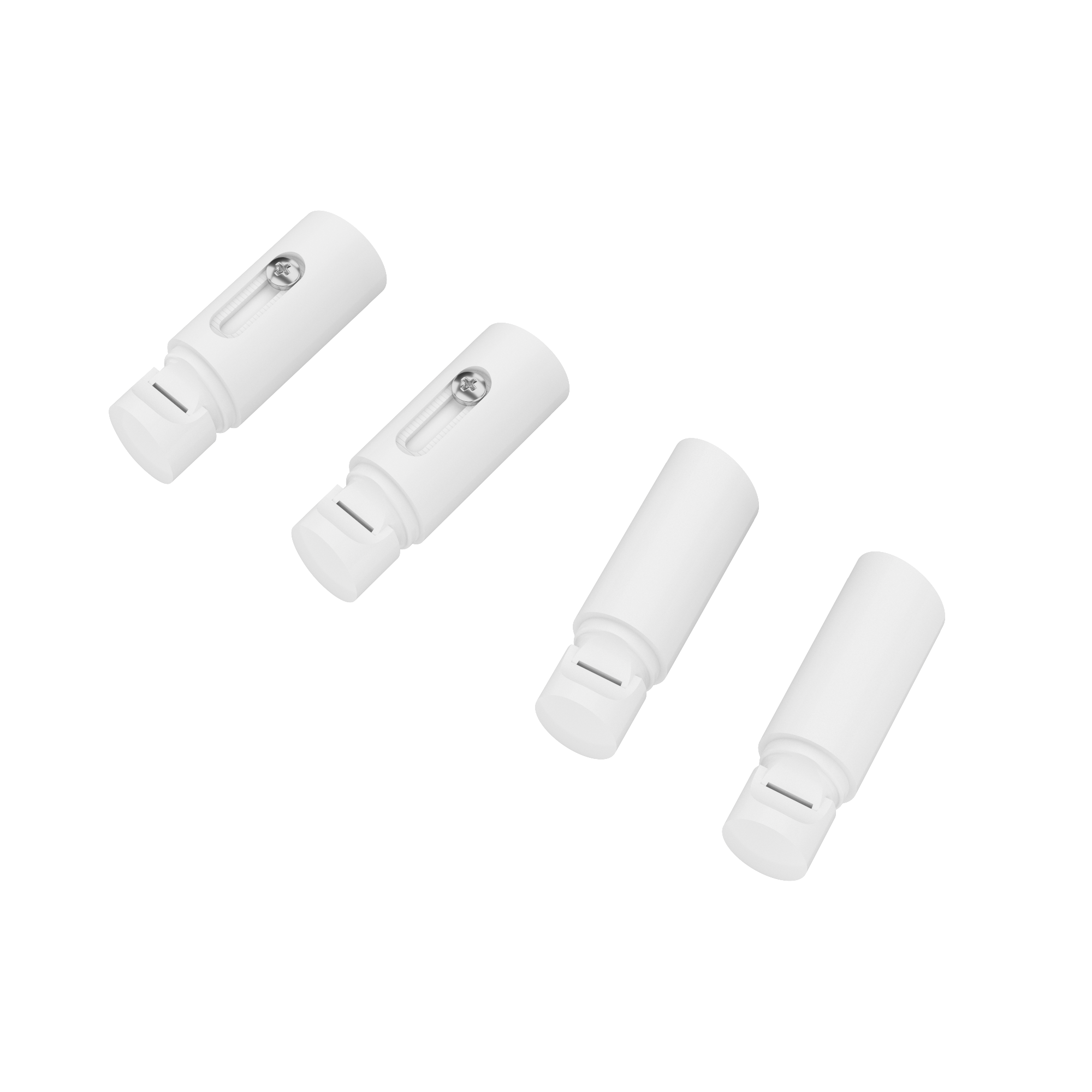 Sèche-serviettes eau chaude Borali EQUATION, 746 W, H.160 x l.55 cm courbé blanc - 4