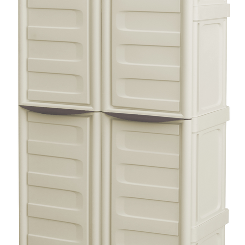 Ντουλάπα TAUPE Π70xB39xΥ165 cm με ράφια