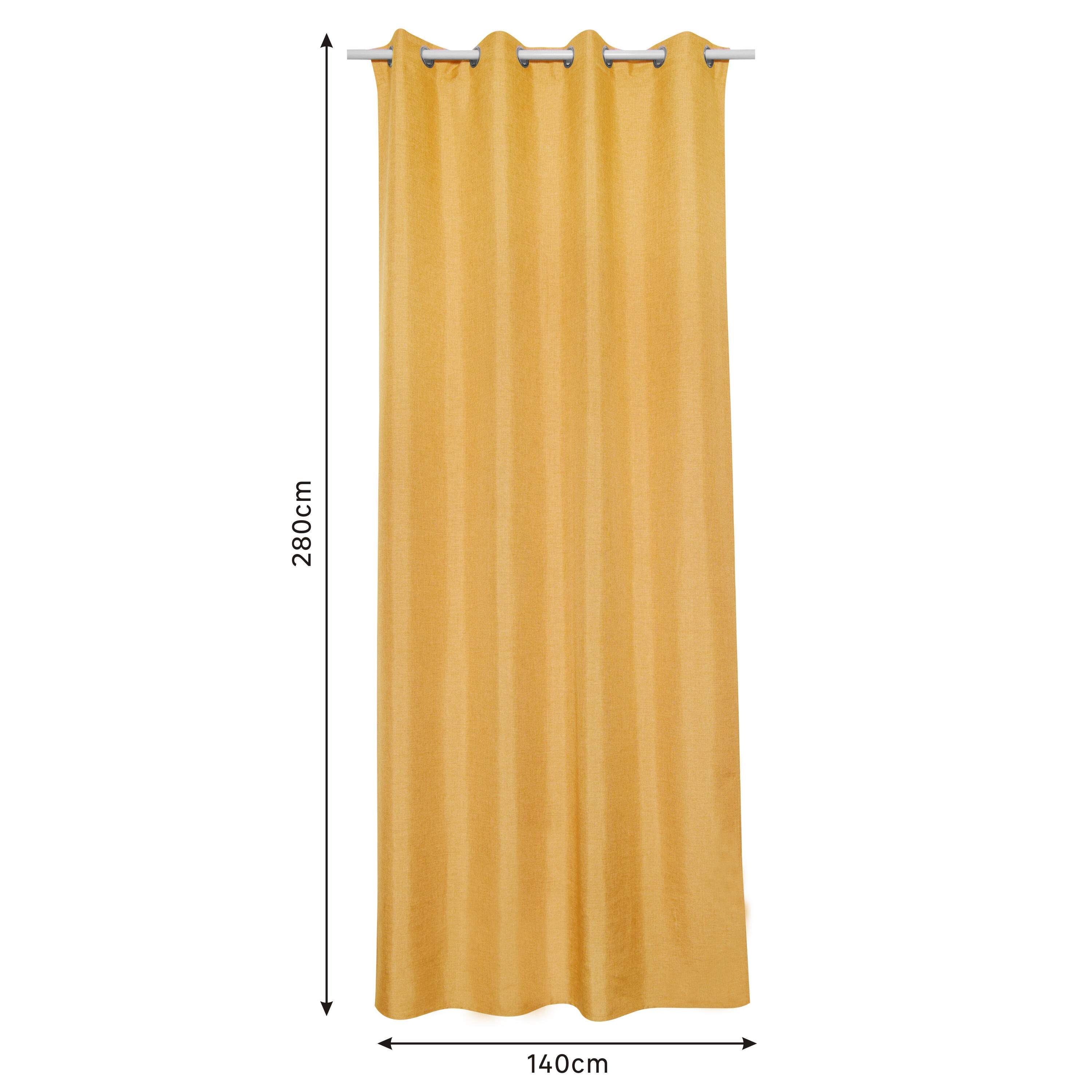 Cortinado ilhós Looks 140x280cm solemio 1 Inspire - 6