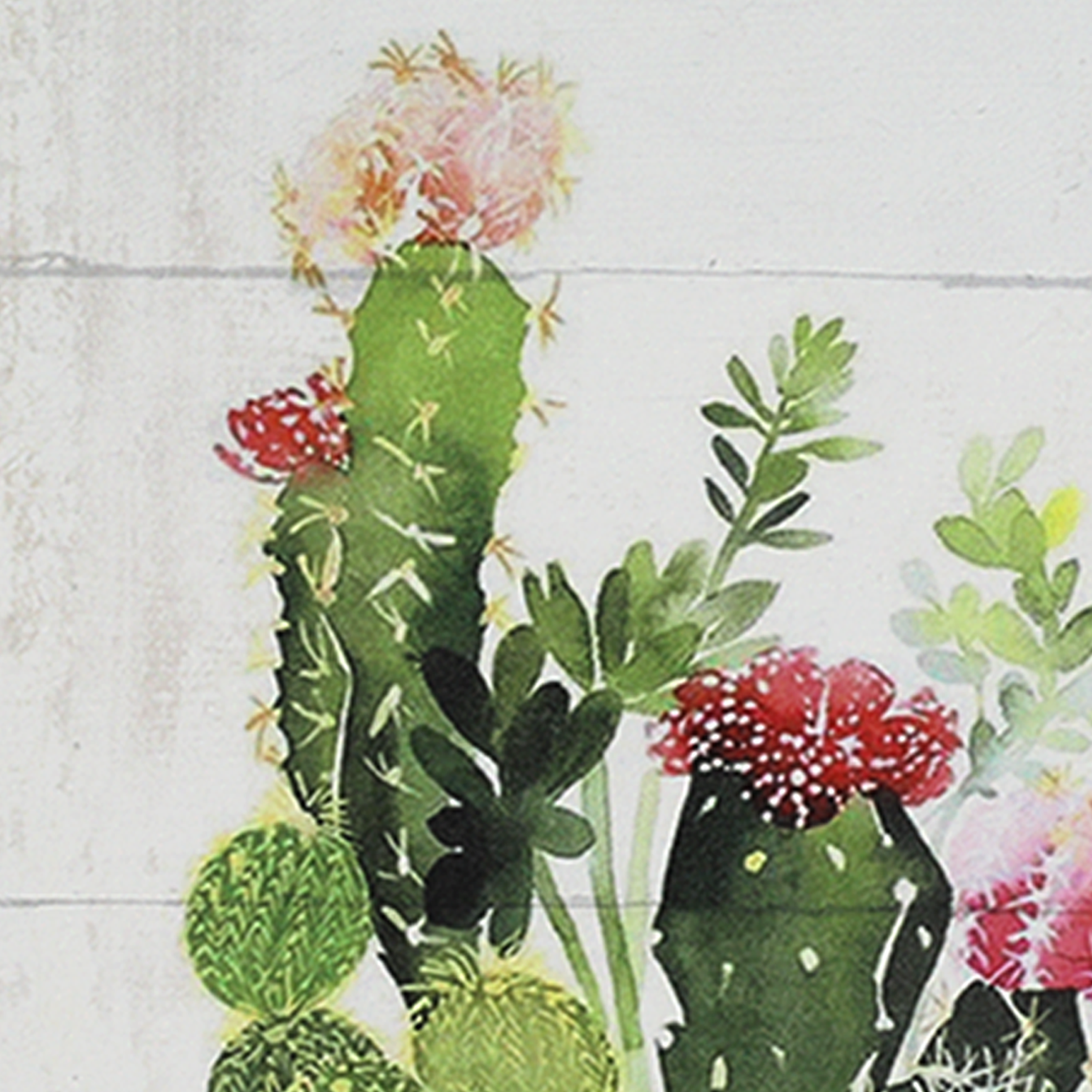 Quadro de madeira INSPIRE IMPRESSA STRONG THAN Y THIS 20X30CM - 5