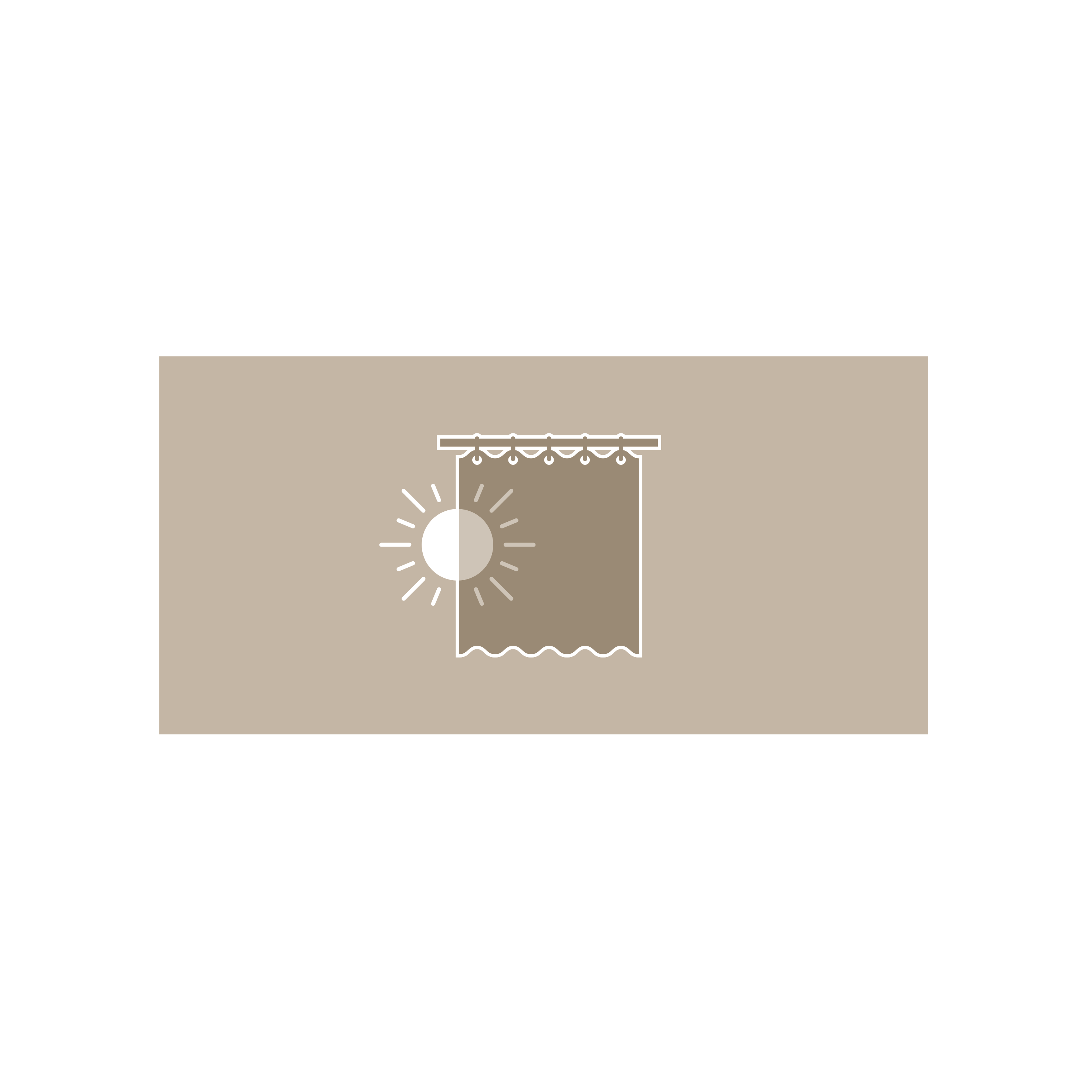 Zasłona zaciemniająca Aleida beżowa 140 x 280 cm na przelotkach Inspire - 20