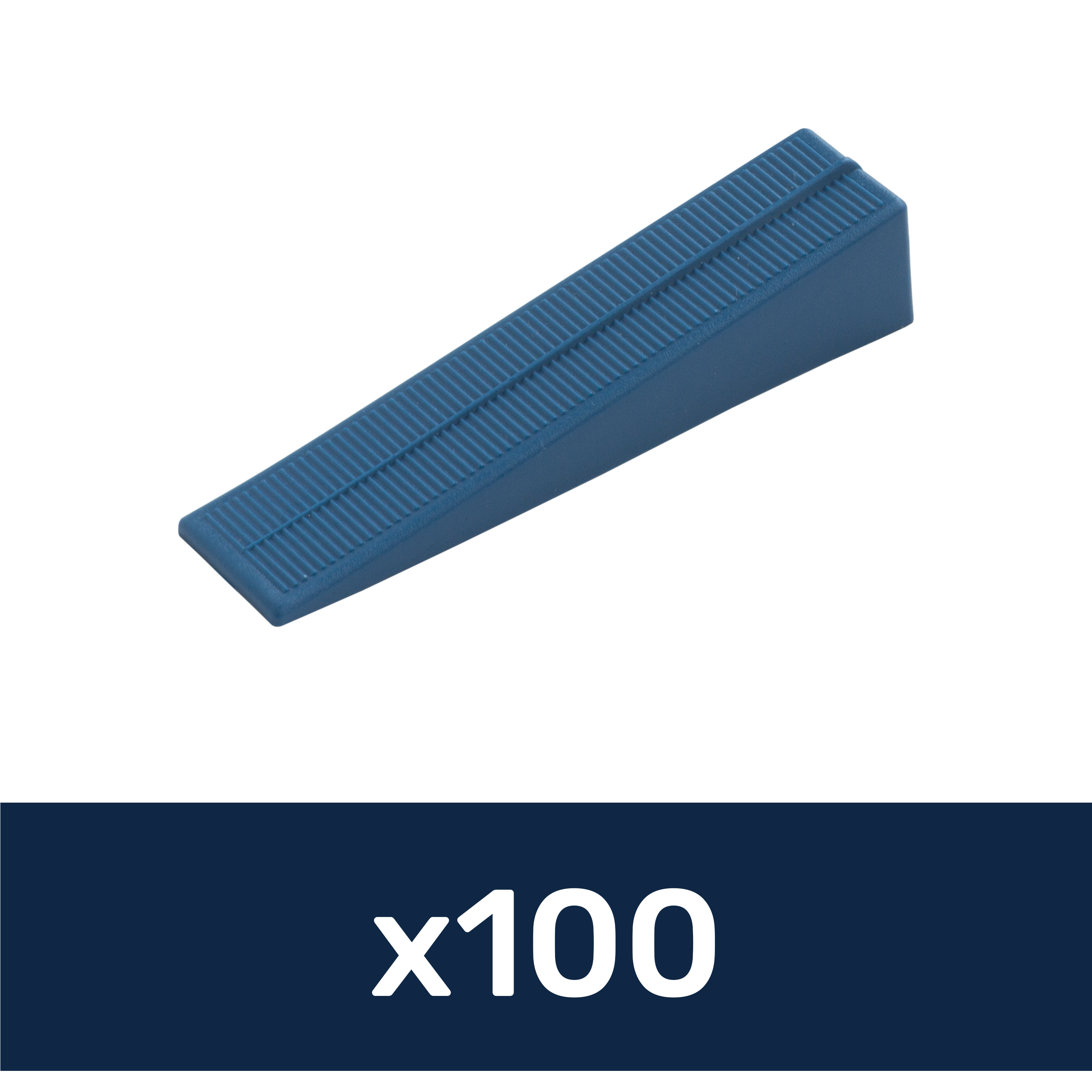 Kit de 100 unidades de cuñas de nivelación para baldosas dexter