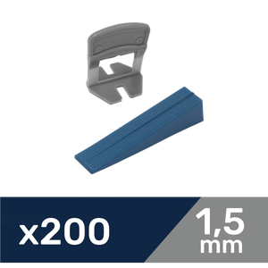 Lot De 200 Croisillons De Carrelage 10 Mm - Entretoises De Pose Nothers, Boîte Pratique
