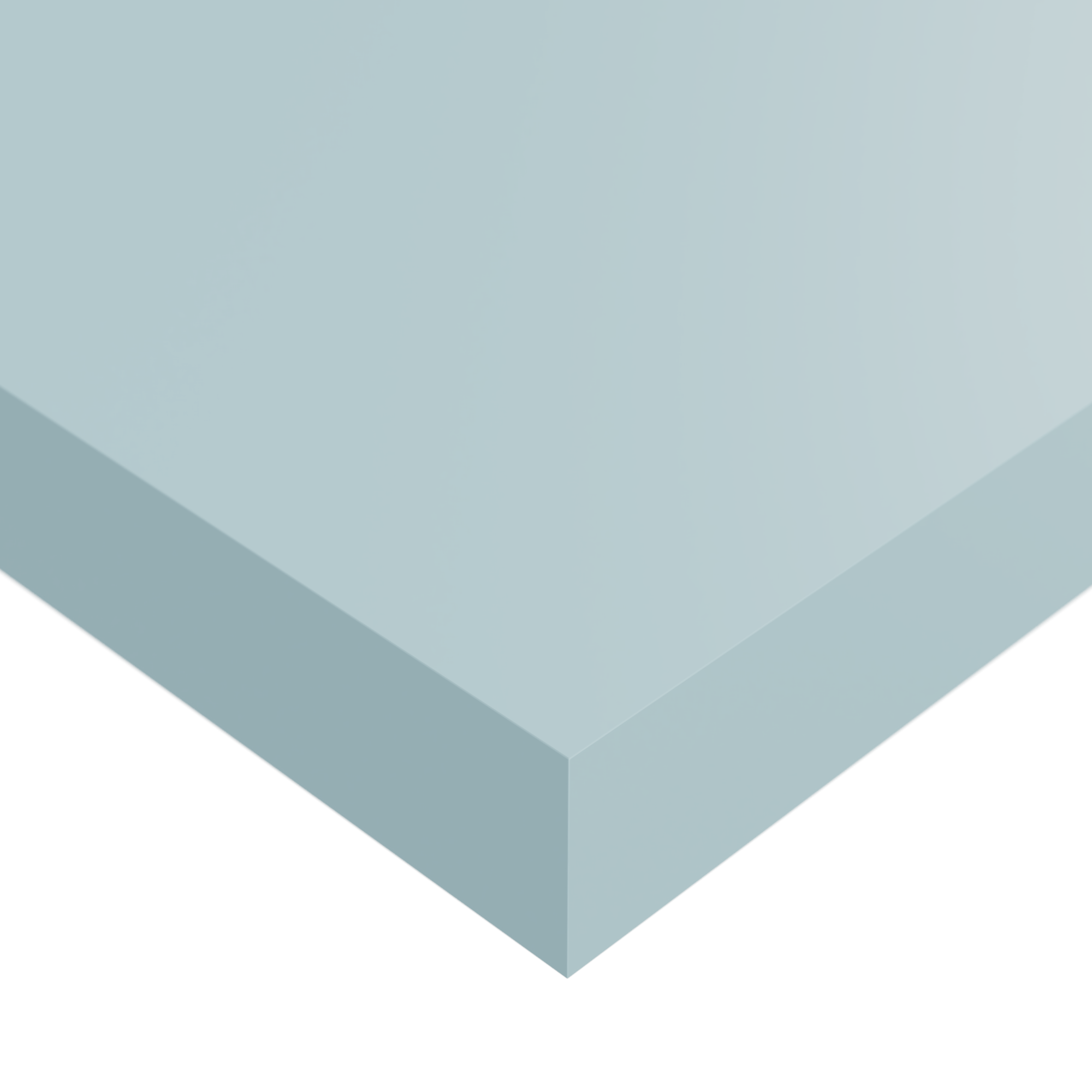 Etagère murale bleu mat SPACEO, L.60 x H.3.8 x P.23.5 cm - 4