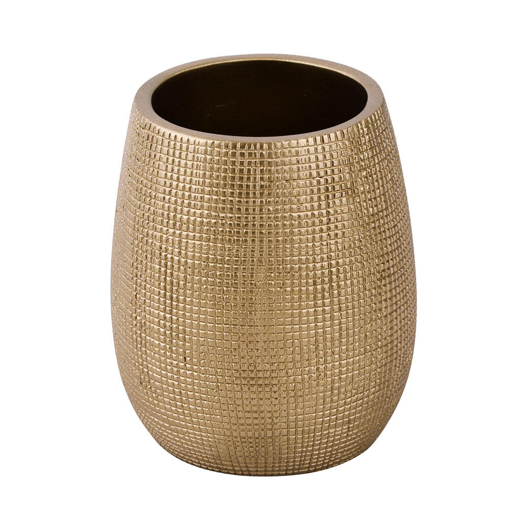 Vaso de baño stars dorado mate